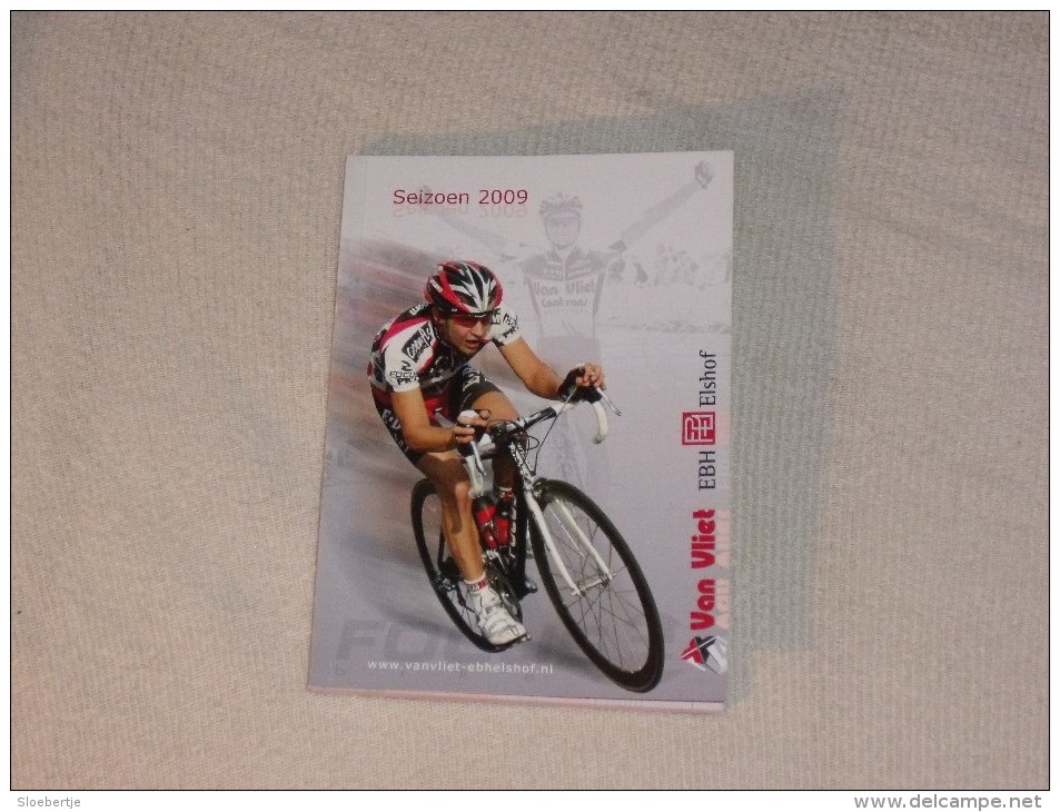 Wielerboekje Van Vliet EBH Advocaten 2009 - Wielrennen