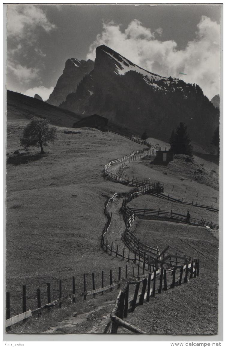 Grimmialp Bei Schwenden Im Diemtigtal Rothorn - Photo: E. Gyger No. 16852 - Otros & Sin Clasificación