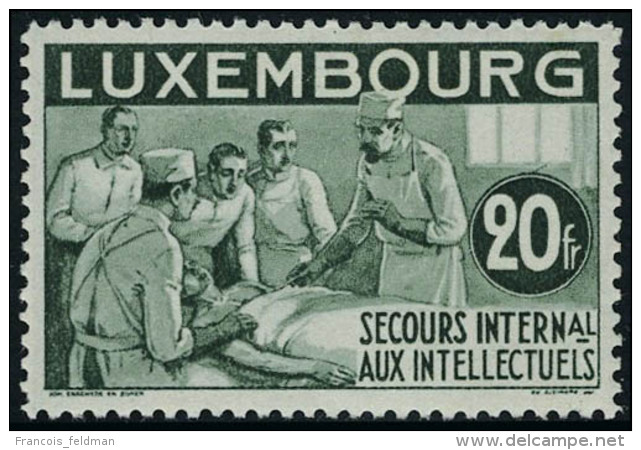 Neuf Avec Charnière N° 259/73, La Série Secours International Aux Intellectuels, T.B. - Autres & Non Classés