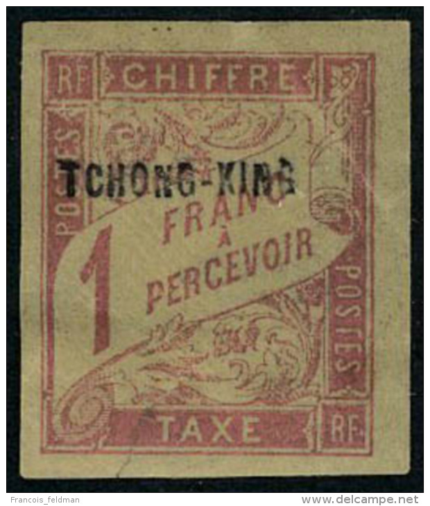 Neuf Avec Charnière N° 1/10, 5, 10, 15, 30, 50, 60c Et 1f Rose Surcharge Noire T.B. Dans L'ensemble,... - Autres & Non Classés