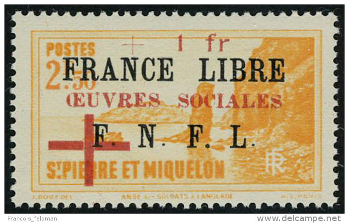 Neuf Sans Charnière N° 310/11, La Paire France Libre T.B. - Autres & Non Classés