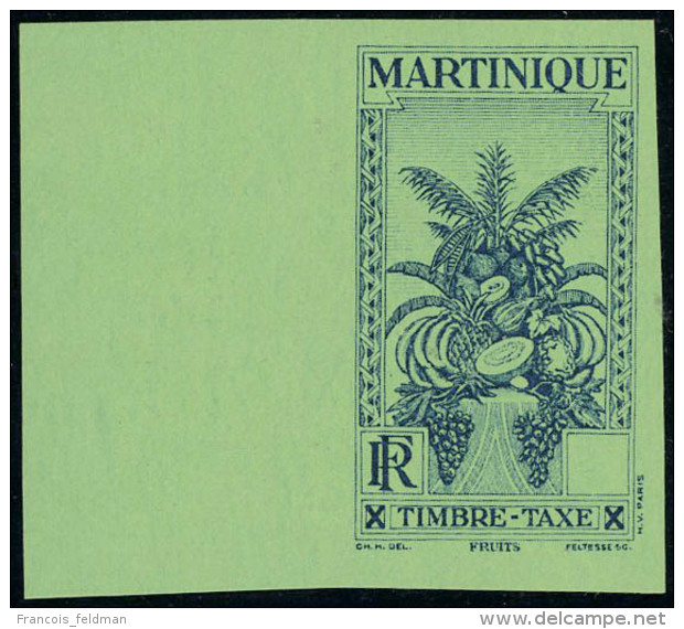 Neuf Sans Charnière N° 12, Bleu Sur Vert,ND, Sans Valeur, Bdf, T.B. - Autres & Non Classés