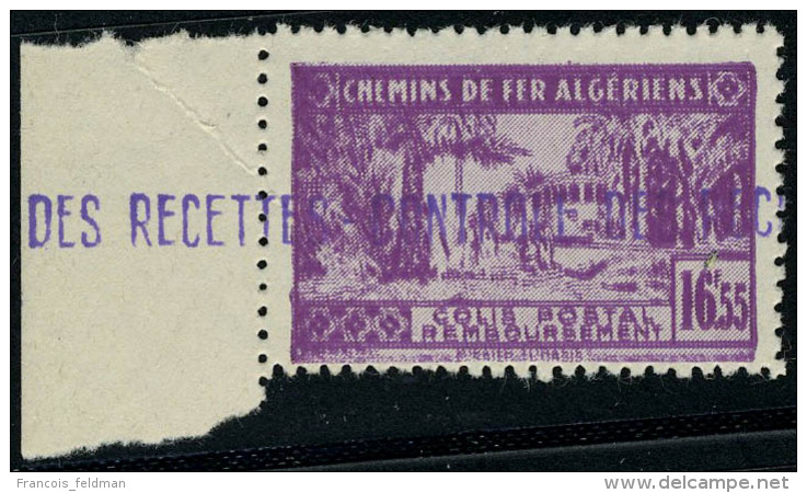 Neuf Sans Charnière N° 94a, 16f55 Lilas Double Impression, Bdf T.B. - Autres & Non Classés