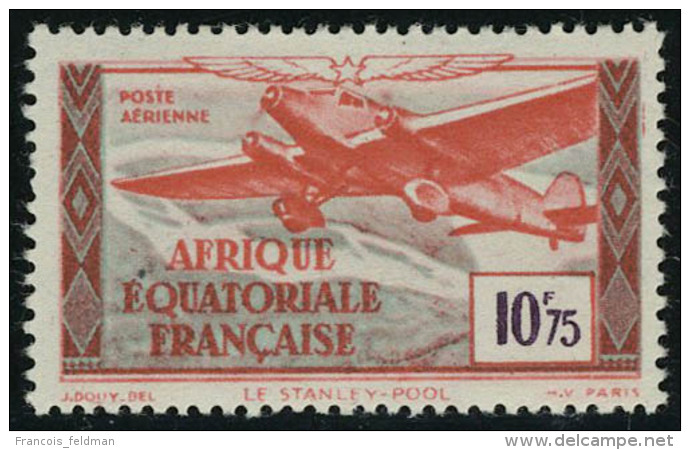 Neuf Avec Charnière N° 39a, 10.75 Rouge Brun Et Bleu Gris, T.B. - Autres & Non Classés