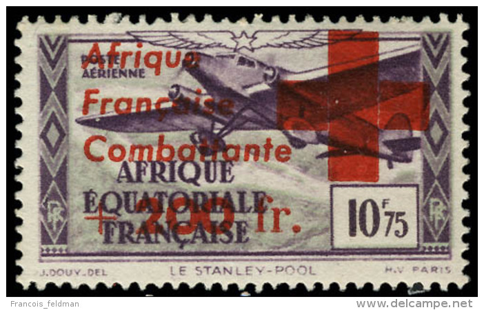 Neuf Sans Charnière N° 29, 10.75 + 200f Croix-Rouge, T.B. Gomme Coloniale, Maury - Autres & Non Classés