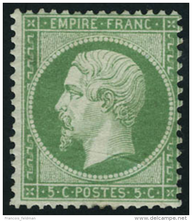 Neuf Avec Charnière N° 20, 5c Vert, Très Frais, T.B. - Andere & Zonder Classificatie