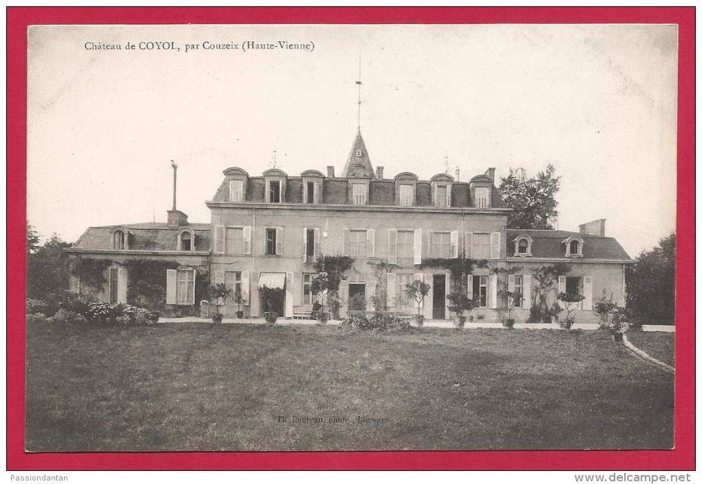 CPA Couzeix - Château De Coyol - Autres & Non Classés