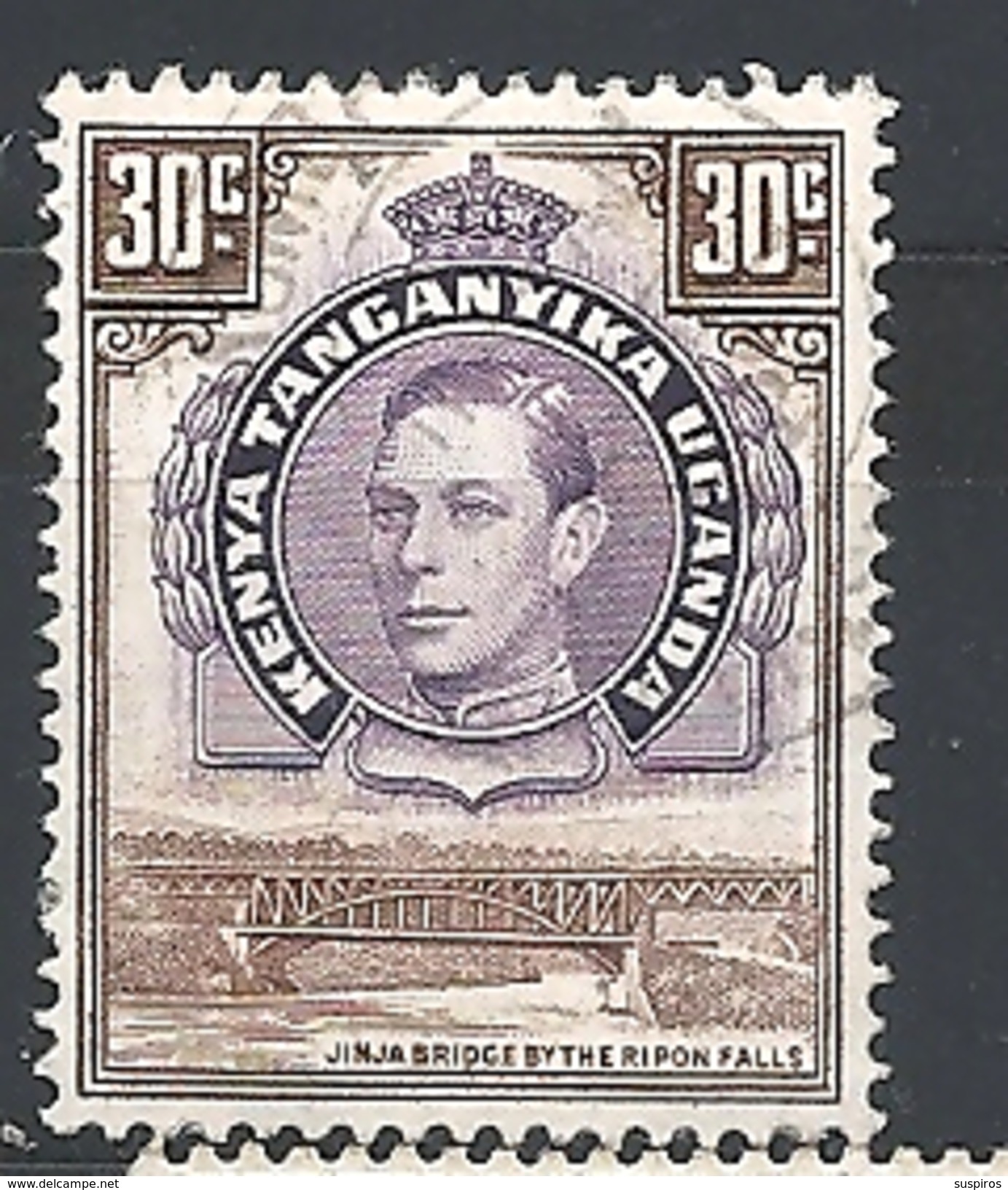 KENYA, UGANDA TANGANYIKA      1938 Issues Of 1935 But With Portrait Of King George VI  USED - Kenya, Ouganda & Tanganyika