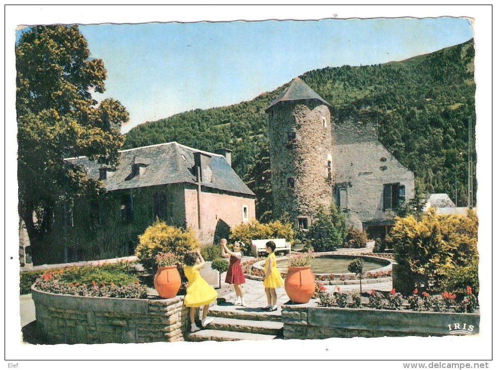 ST LARY En Vallée D'Aure, Hauters Pyrénées ; La Tour De Hachan 1967, Animée ,TB - Vielle Aure