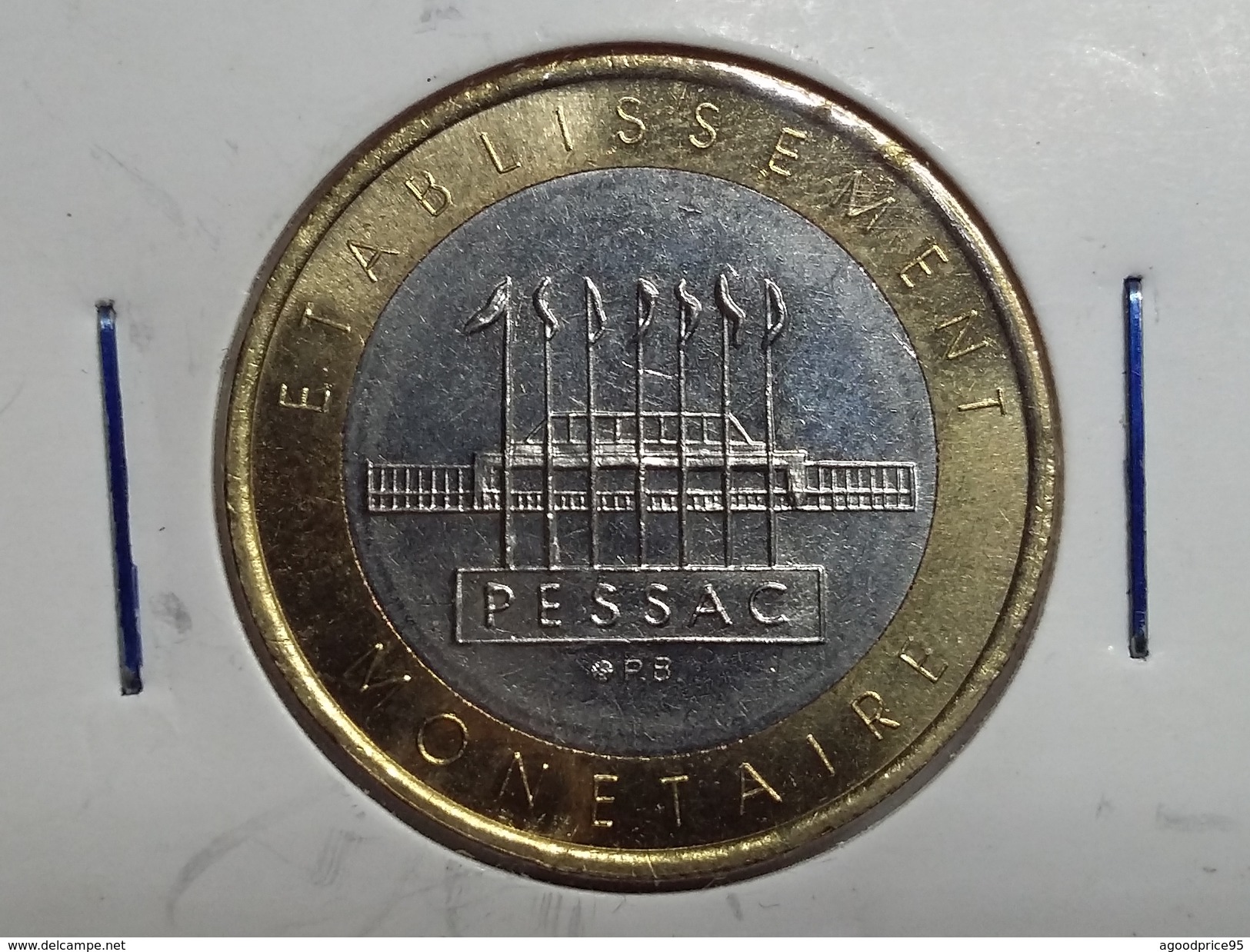 ESSAI DE FRAPPE (20 FRANCS) "PESSAC" - Essais, Piéforts, épreuves & Flans Brunis