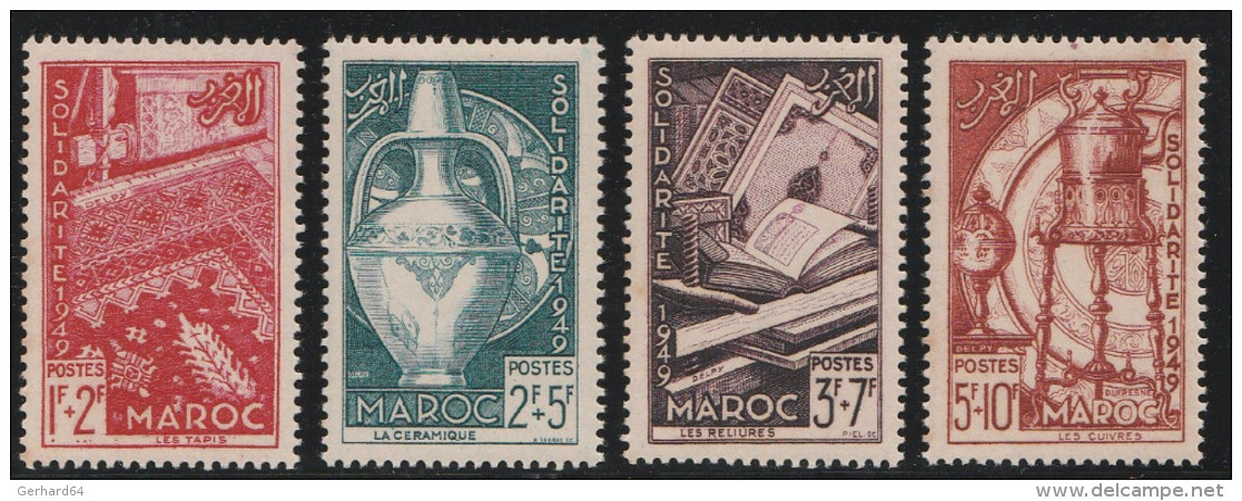 MAROC 1950 - N° 288 Et 291 - Neufs** Légers Points De Rousseur - Nuovi