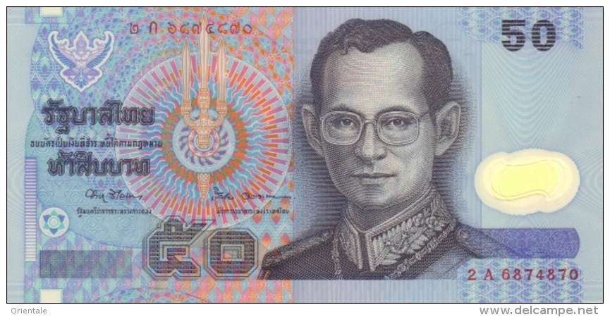 THAILAND P. 102a 50 B 1997 UNC (s. 67) - Thailand