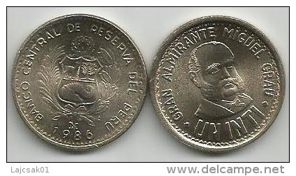 Peru 1 Inti 1986. High Grade - Pérou