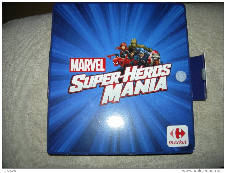 Coffret Complet Figurine Marvel Heroes Super Heros Mania Carrefour - Marvel Heroes