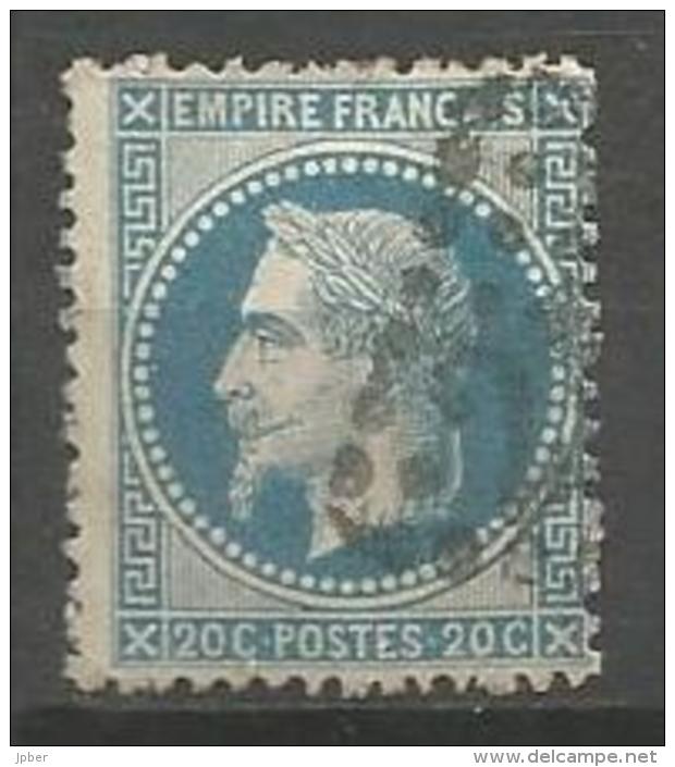 France - F1/079 - Type Napoleon III Lauré - N°29A Obl. - 1863-1870 Napoléon III Con Laureles