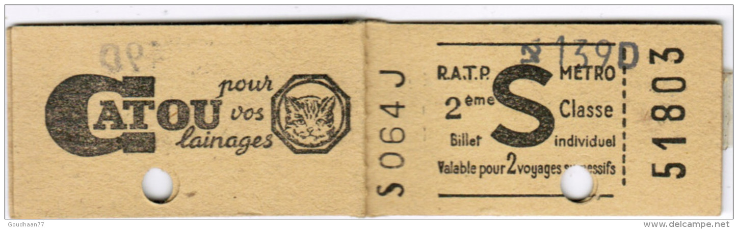 Livret Complet 5 Pieces R.A.T.R. Reclame Catou Pour Vos Lainages - Europe