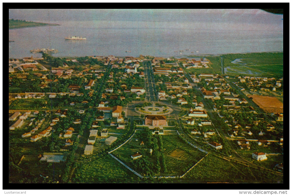 BISSAU - Vista Aérea De Bissau ( Ed. Foto-Serra Nº 118) Carte Postale - Guinea Bissau