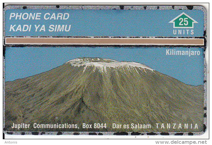 TANZANIA(L&G) - Mount Kilimanjaro(25 Units), CN : 901L, Tirage 13000, Mint - Tanzania