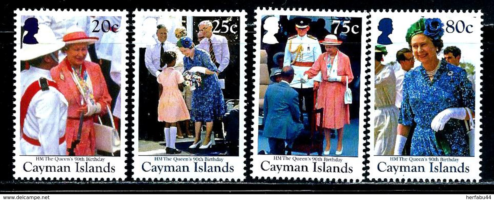 Cayman Island    "HM Queen's 90th Birthday"   (New Issue November 9-2016)  MNH - Cayman Islands