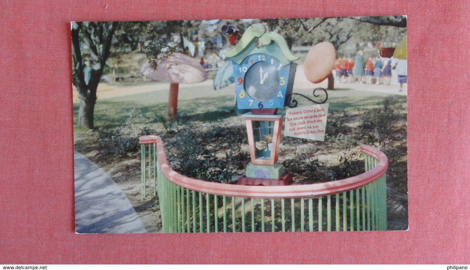 Childrens Fairyland  Hickory Dickory Dock- California > Oakland  --Reference 2393 - Oakland