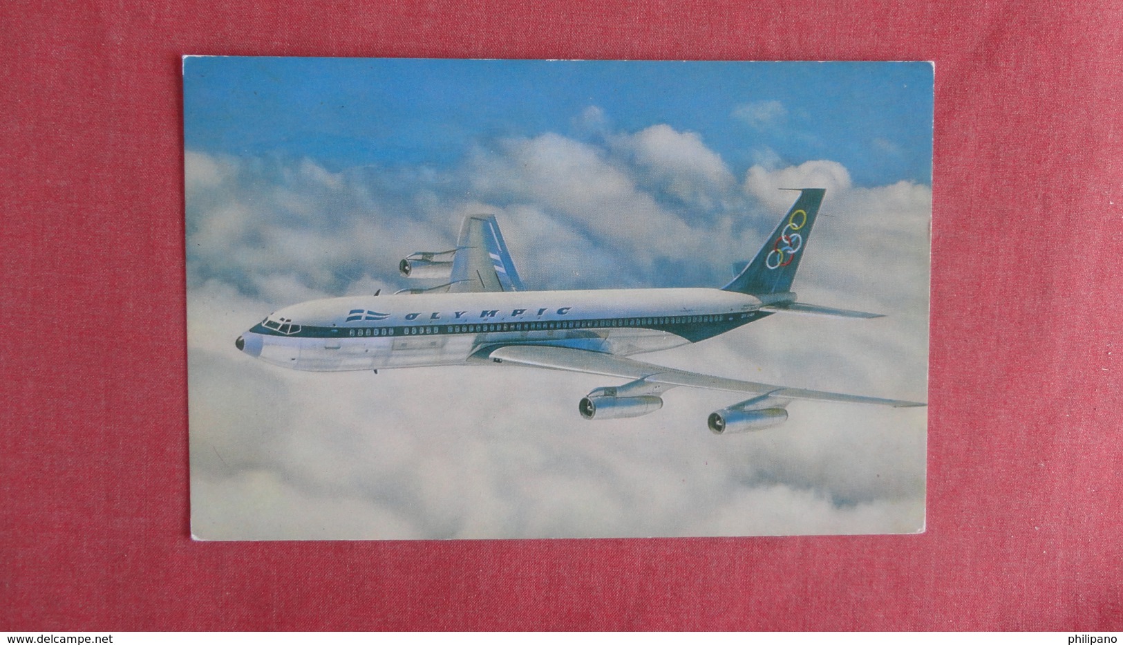 Olympic Airways  Boeing 707-320----------Reference 2393 - 1946-....: Moderne