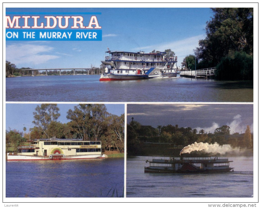 (775) Austraia - VIC - Mildura And Paddle Steamer - Mildura