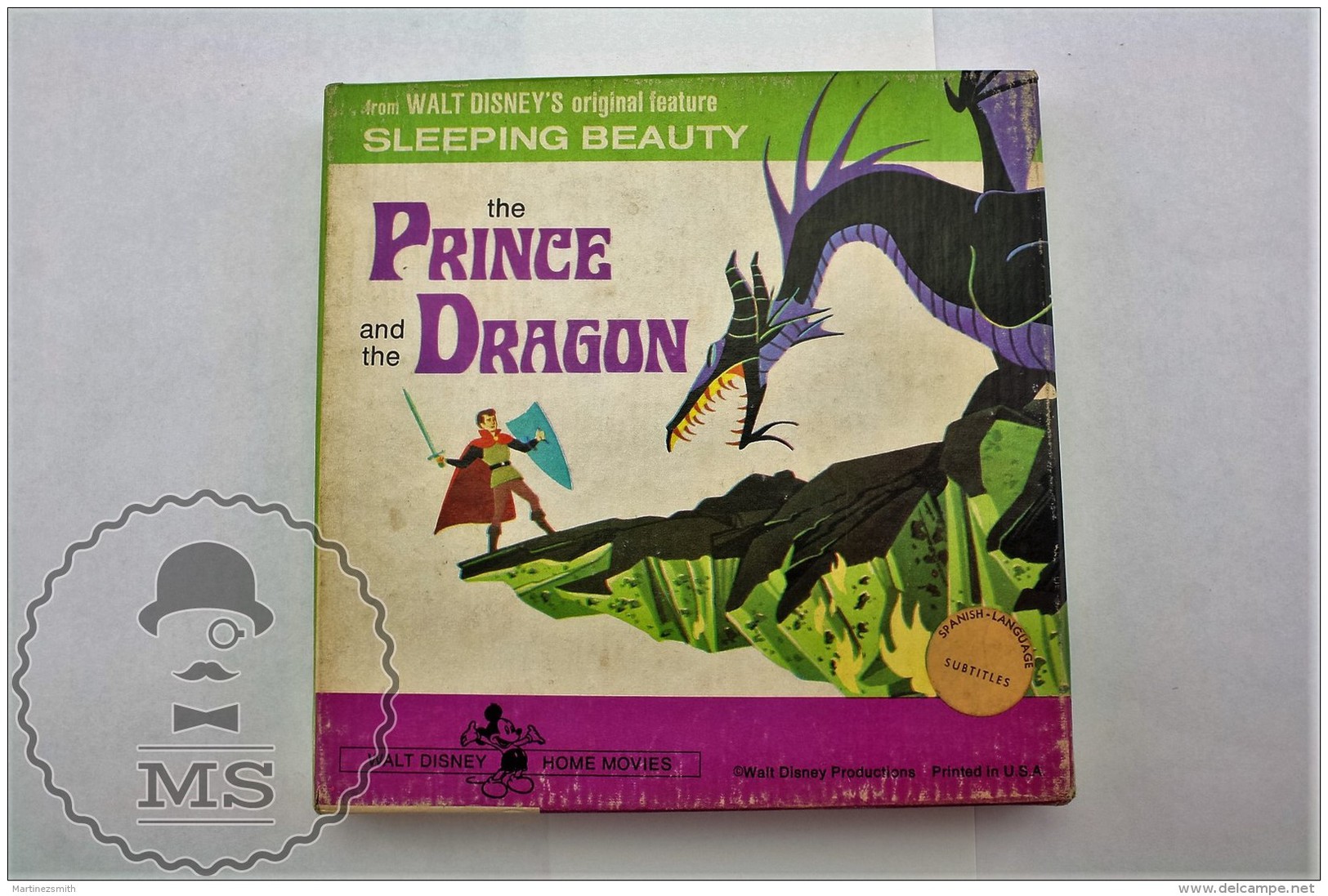 Super 8 MM Vintage Walt Disney Home Movies: The Prince And The Dragon - Spanish Subtitles - Altri