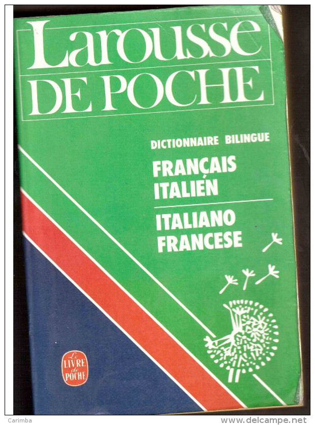 LAROUSSE DE POCHE DICTIONNAIRE FRANCAIS ITALIEN - Dictionnaires