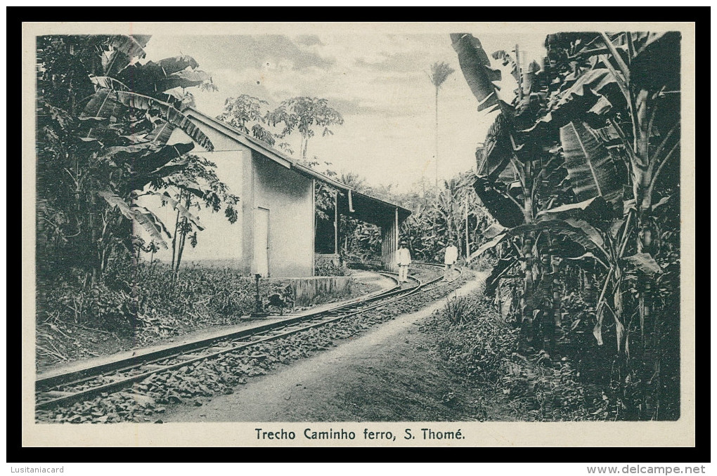 SÃO TOMÉ E PRÍNCIPE- Caminho De Ferro.  Carte Postale - Santo Tomé Y Príncipe