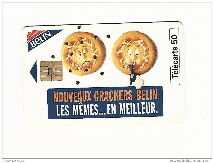 12 / 94 F536 CRACKERS BELIN 50 U  SO3 DN  A + 8 N° LASERS 9 CHIFFRES JG SUR LA 2EME UTILISÉE - Varietà