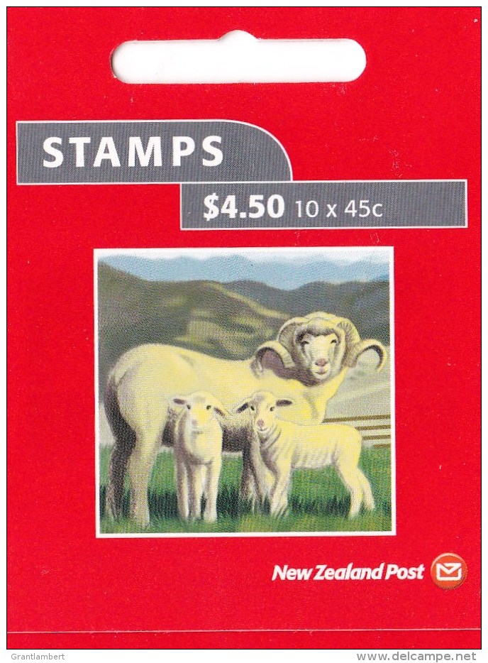 New Zealand 2005 Farmyard Animals - Sheep Mint Booklet - Booklets