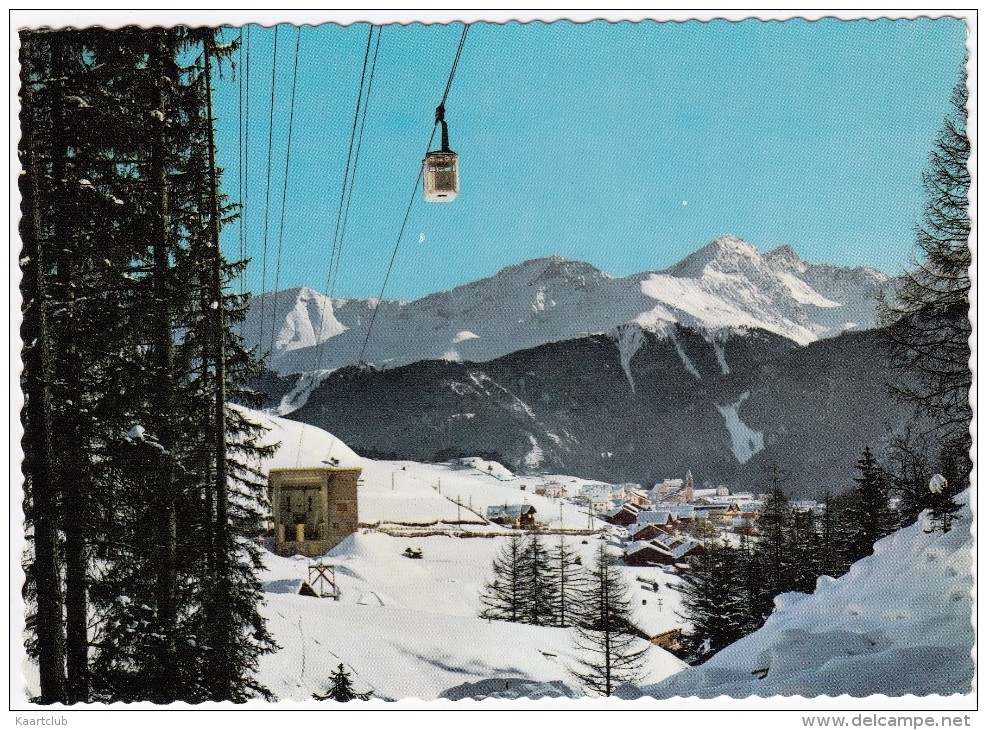 Serfaus, 1427 M. :  Komperdell-Seilbahn, (Kölner Haus, 2000 ) -   (Tirol, Österreich) - Landeck