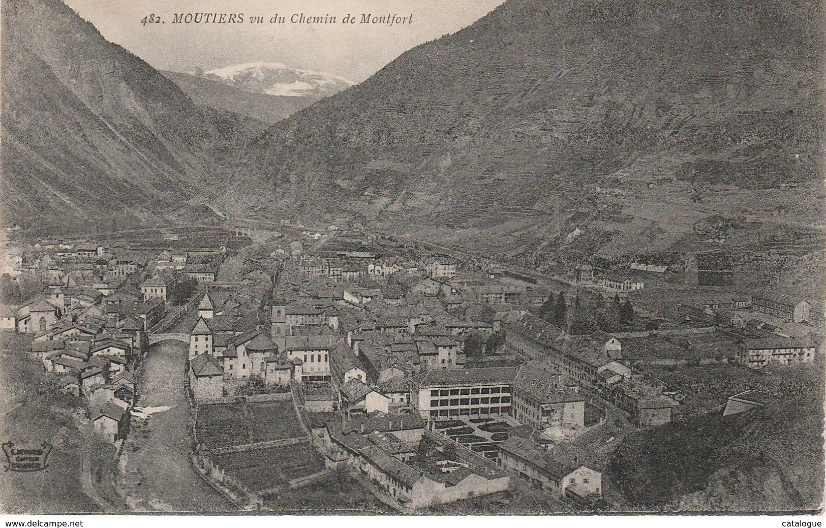 CPA 73 - MOUTIERS Vu Du Chemin De Montfort - Moutiers