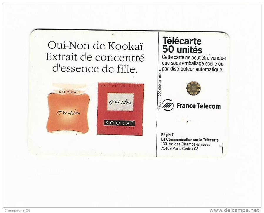 06 /  94  F473  KOOKAI  50 U  SC5 C + 8 N° TGE P 6  UTILISÉE - Fehldrucke