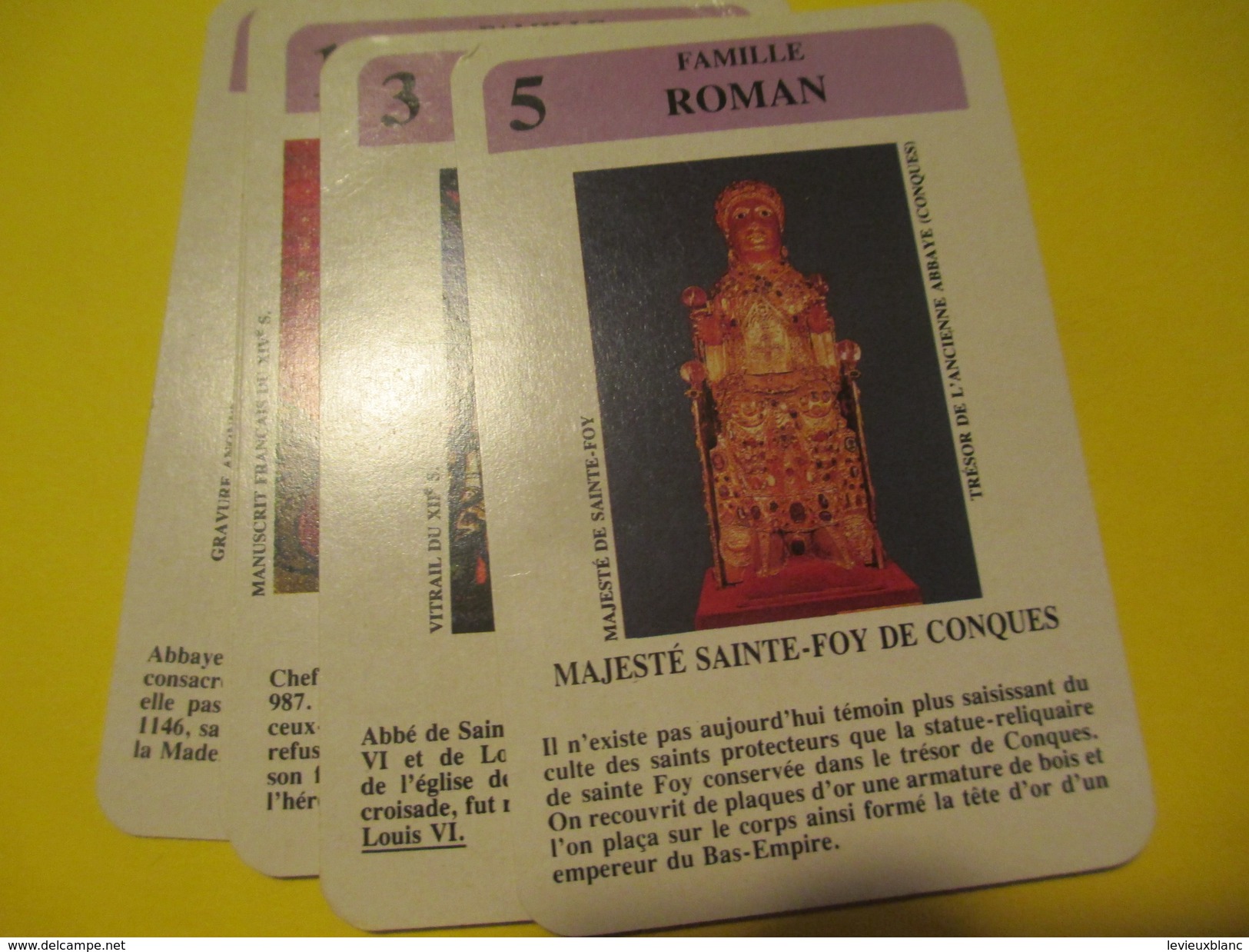 Jeux 7 Familles à Théme/ "Histoire  De France"/Editions Dusserre/Paris /Vers1990     CAJ14 - Andere & Zonder Classificatie