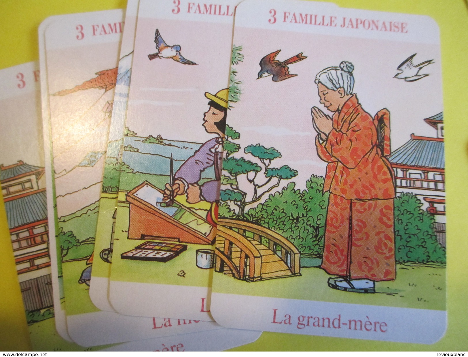 Jeux 7 Familles  à théme/France Cartes/ "Autour du Monde"/Saint Max /France/Vers 1990  CAJ18