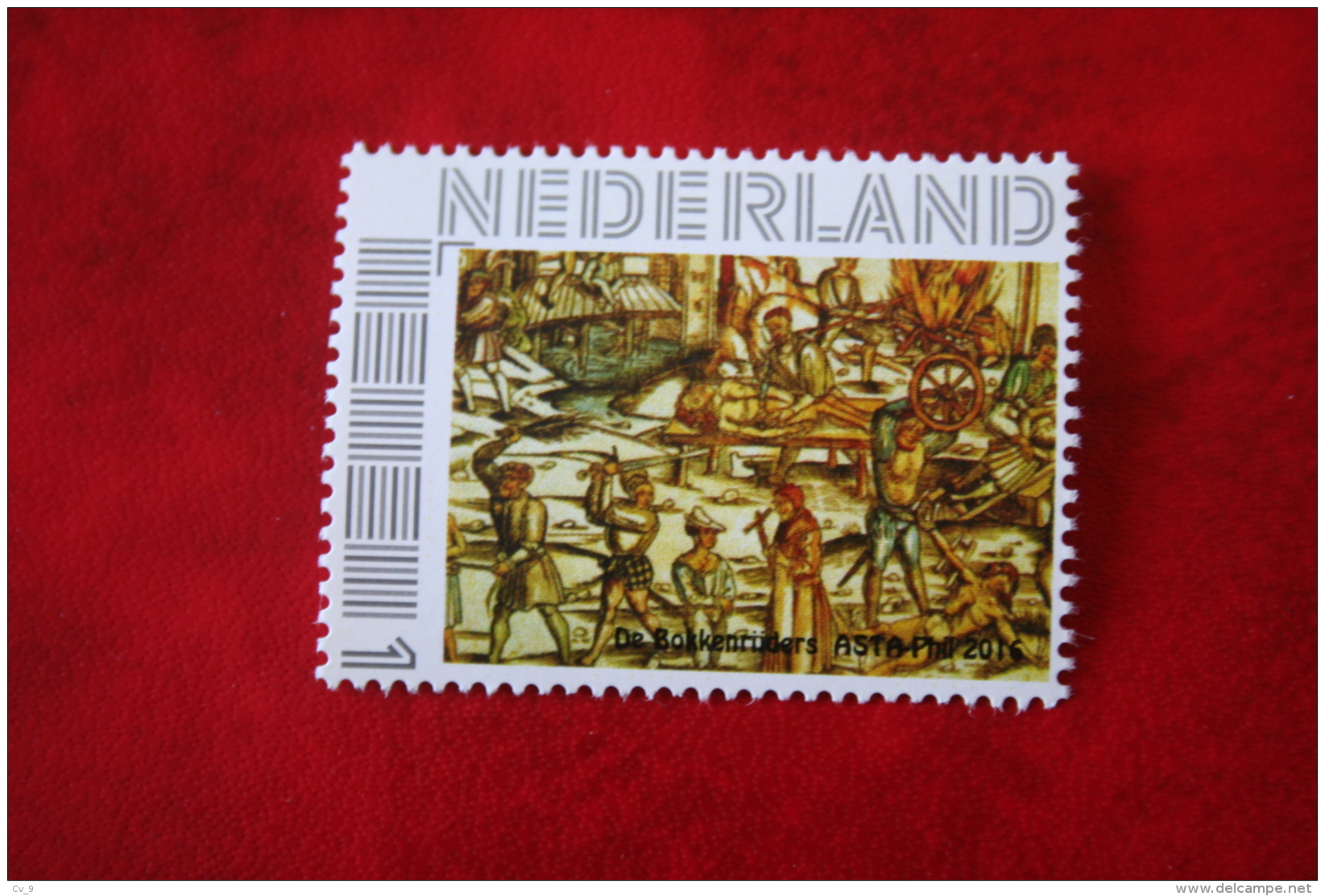De Bokkenrijders Art Painting Persoonlijke Postzegel POSTFRIS / MNH ** NEDERLAND / NIEDERLANDE - Timbres Personnalisés