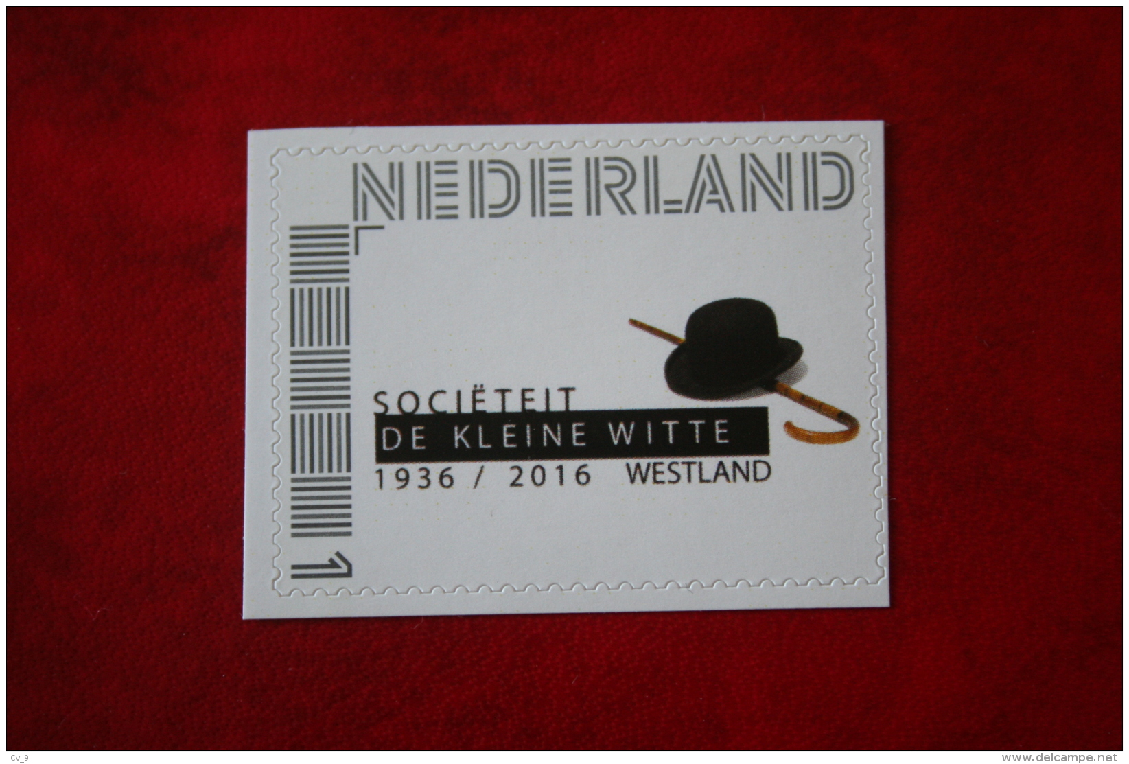 Societeit De Klein Witte Persoonlijke Postzegel POSTFRIS / MNH ** NEDERLAND / NIEDERLANDE - Timbres Personnalisés