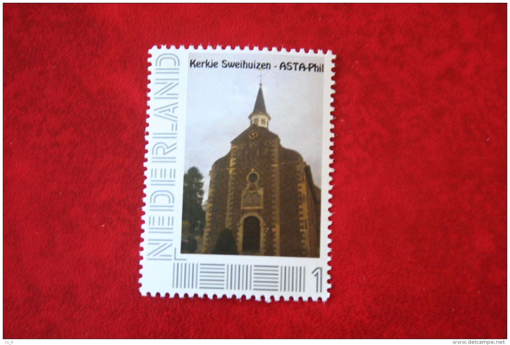 Kerkje Sweihuizen Persoonlijke Postzegel POSTFRIS / MNH ** NEDERLAND / NIEDERLANDE - Timbres Personnalisés