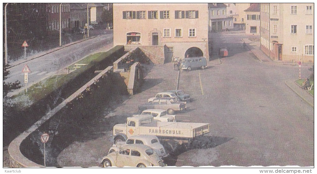 Attnang-Puchheim: VW 1200 KÄFER/COX, OPEL OLYMPIA '47,, 'FAHRSCHULE' LKW/TRUCK, FORD ANGLIA, T1-BUS - (Ö-Ö) - PKW