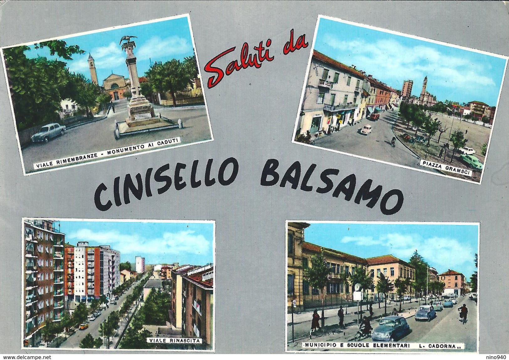 SALUTI DA CINISELLO BALSAMO (MI)  - F/G - V: 1967 - Cinisello Balsamo