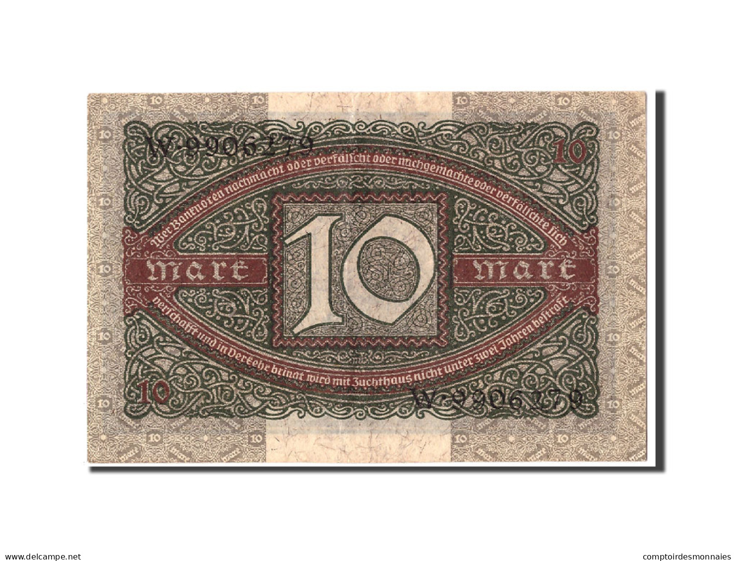 Billet, Allemagne, 10 Mark, 1920, 1920-02-06, KM:67a, TTB+ - 10 Mark