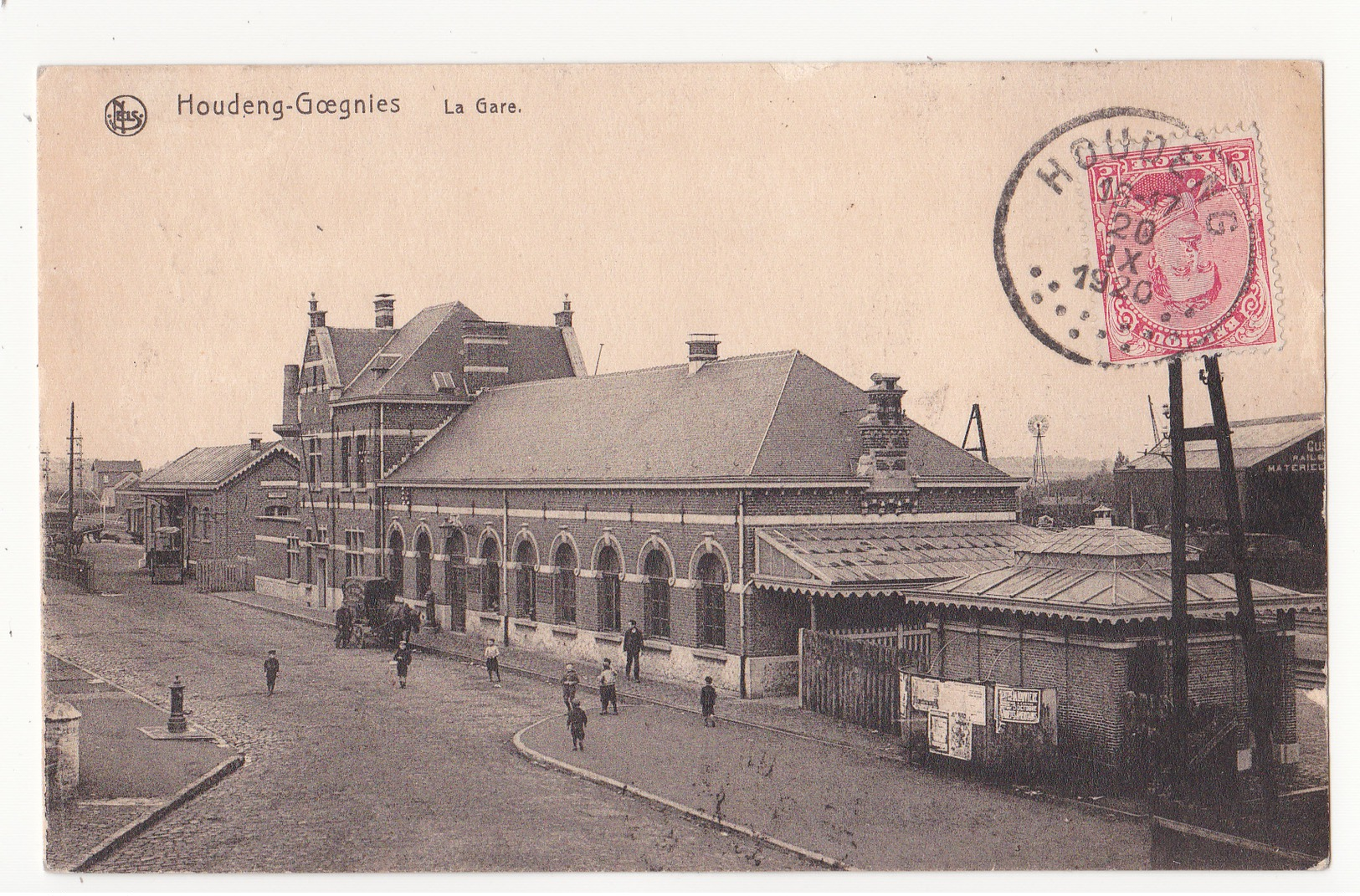 Houdeng-Goegnies: La Gare. - La Louvière