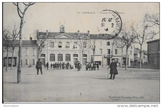 CPA TARN Circulé CARMAUX - Carmaux