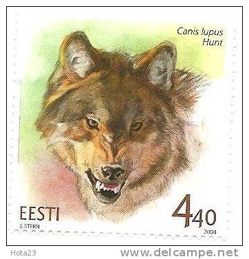 Estonia / Estland Wolf , Wild Animals MNH 2004 - Estonie