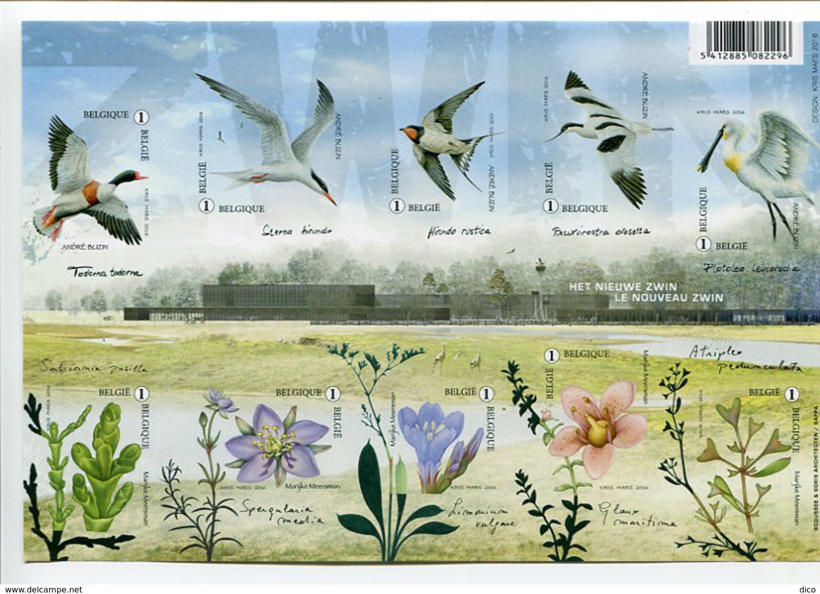 Belgie Blok 238 Ongetand Flora Fauna ( X 2468 ) - Autres & Non Classés