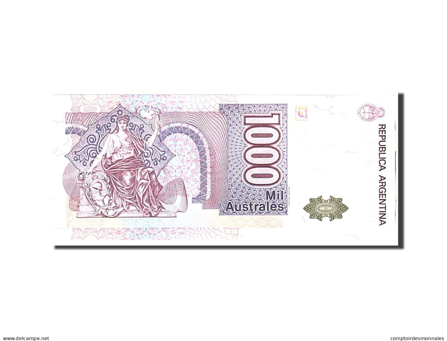 Billet, Argentine, 1000 Australes, 1988, Undated, KM:329b, NEUF - Argentine