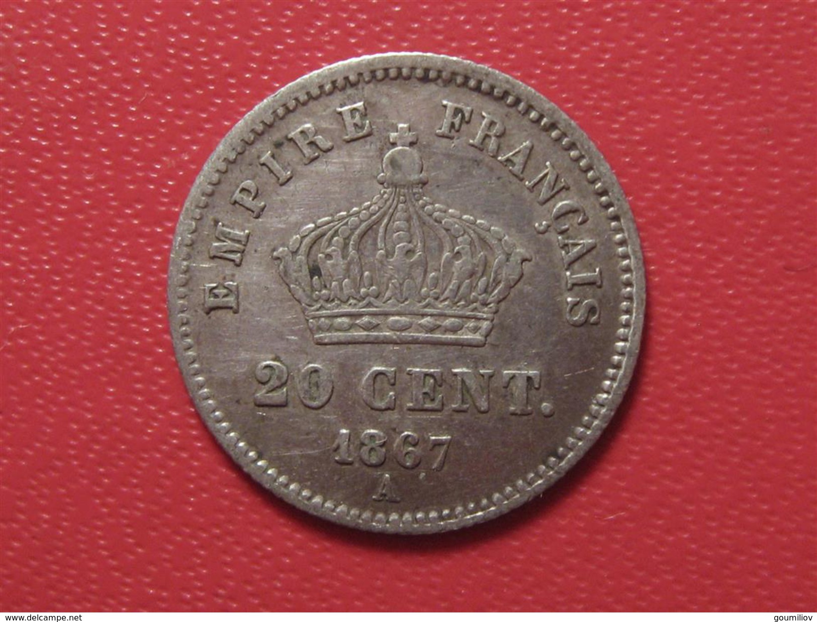 20 Centimes Napoléon III 1867 A Paris 5279 - 20 Centimes