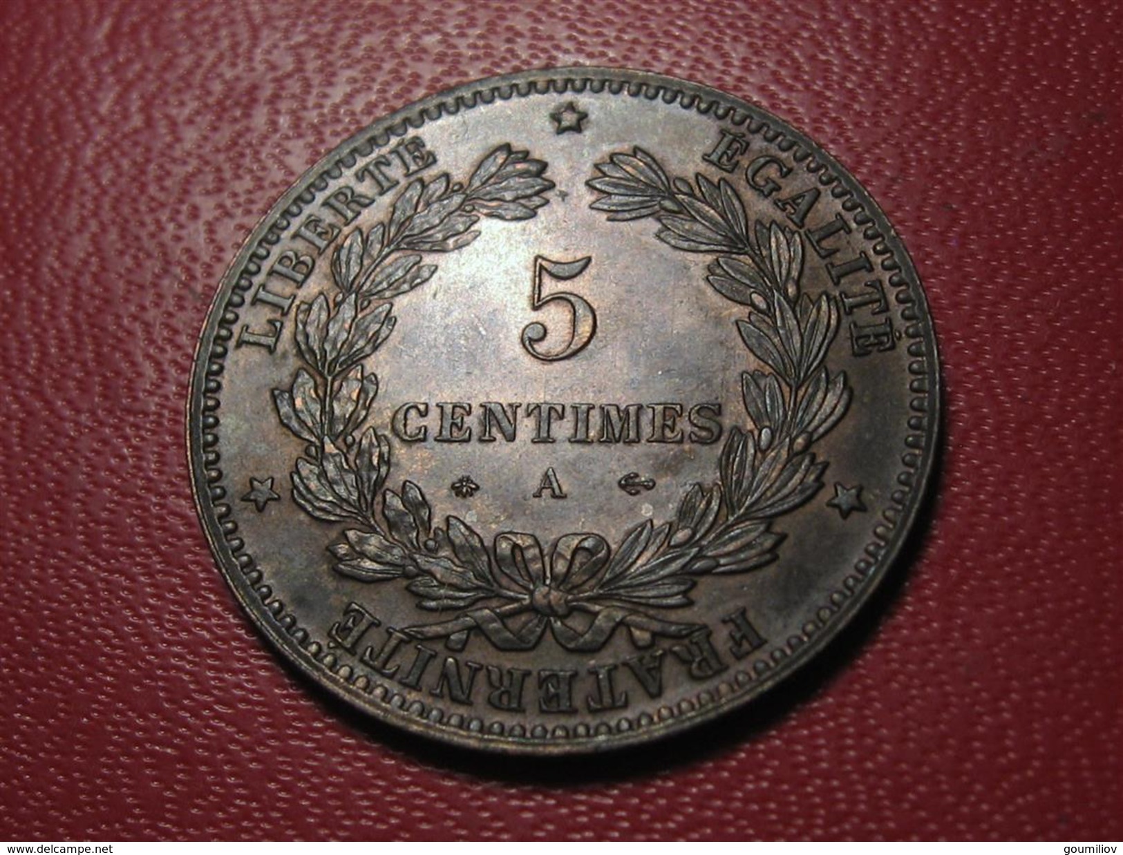 5 Centimes Cérès 1872 A Paris 5333 - Otros & Sin Clasificación