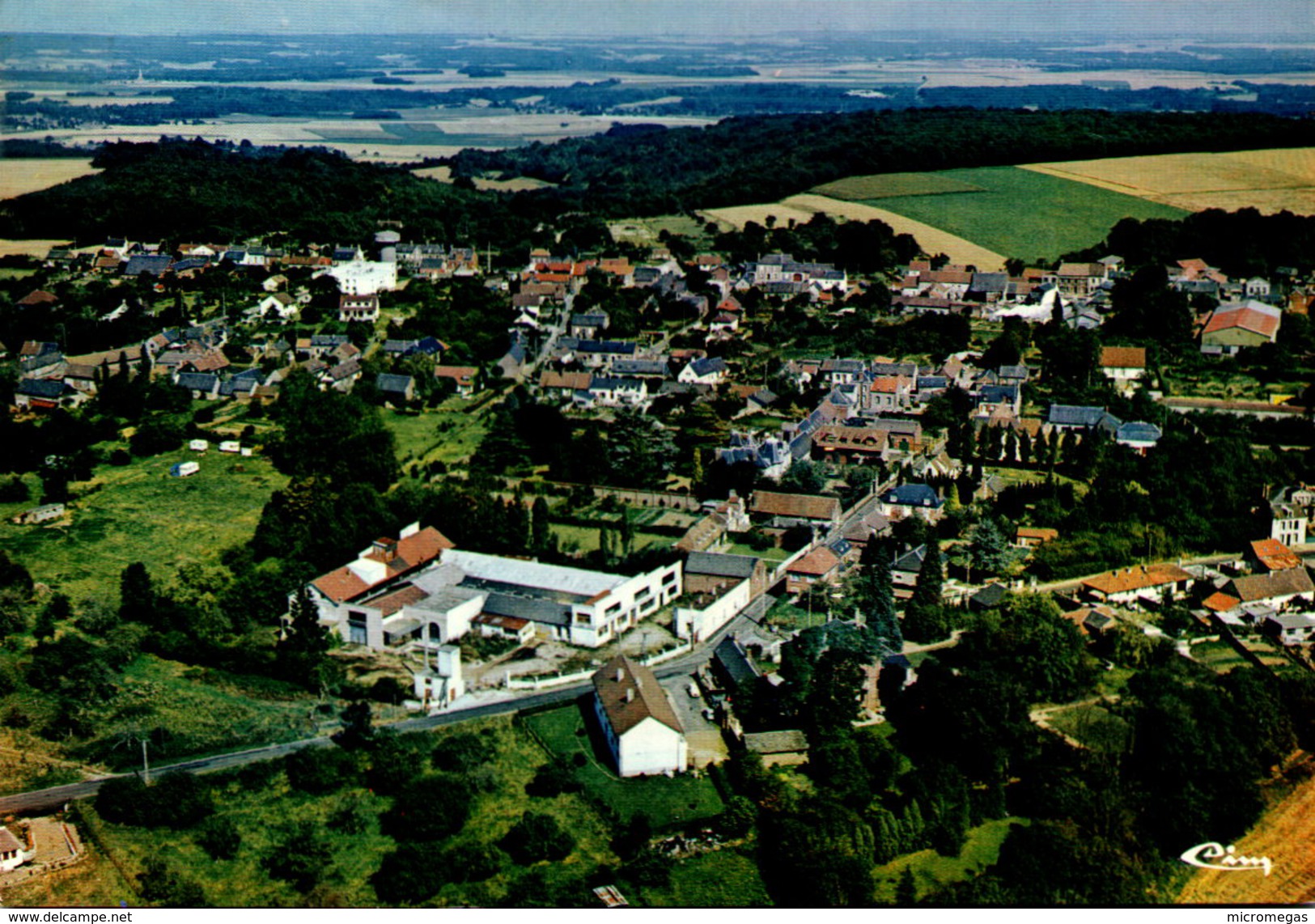 SAINTE GENEVIEVE (Oise) - Vue Générale Aérienne - Sainte-Geneviève